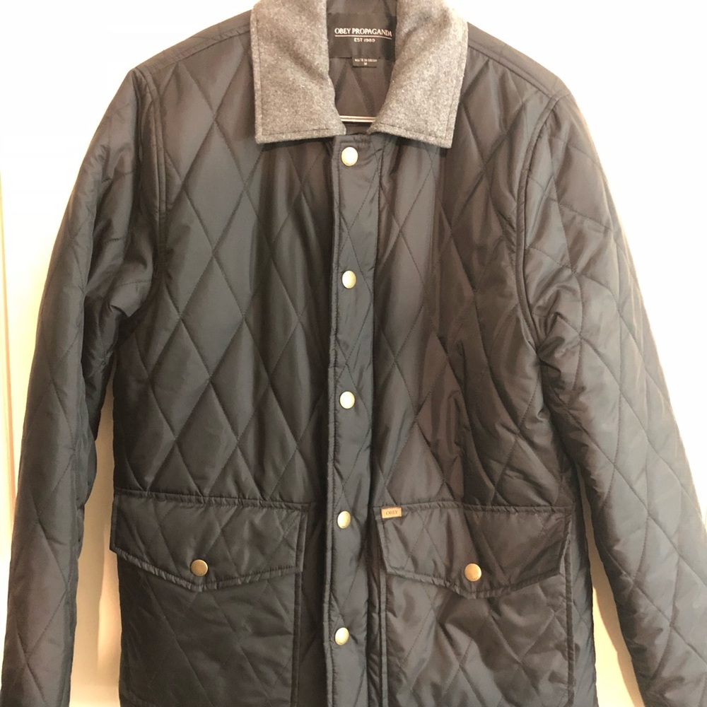 EUC OBEY Jacket, Medium.